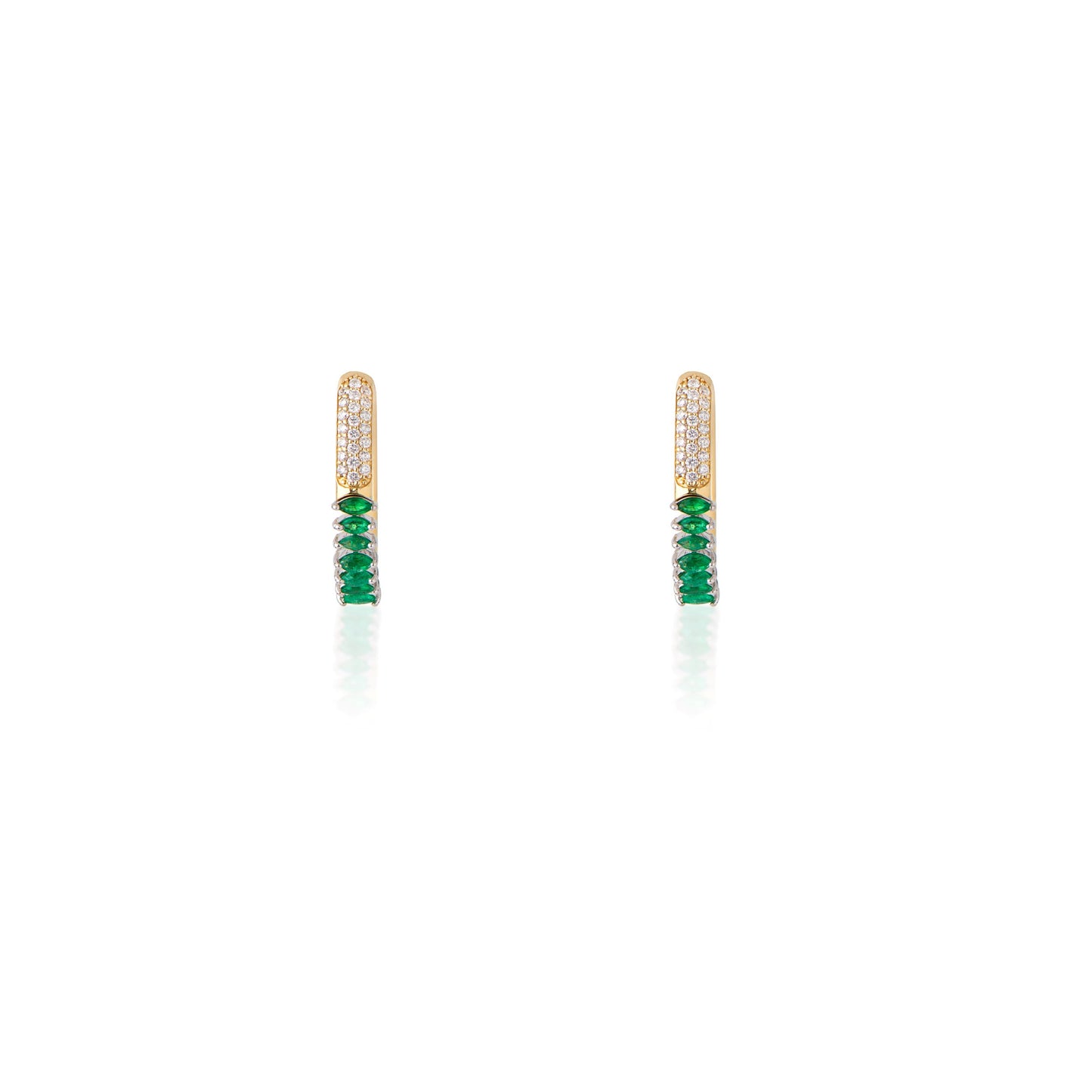 Verde Hoop Earrings