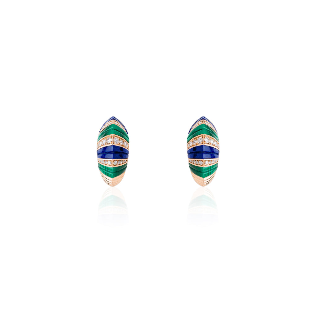 Verde Bleu Icon Stud Earrings
