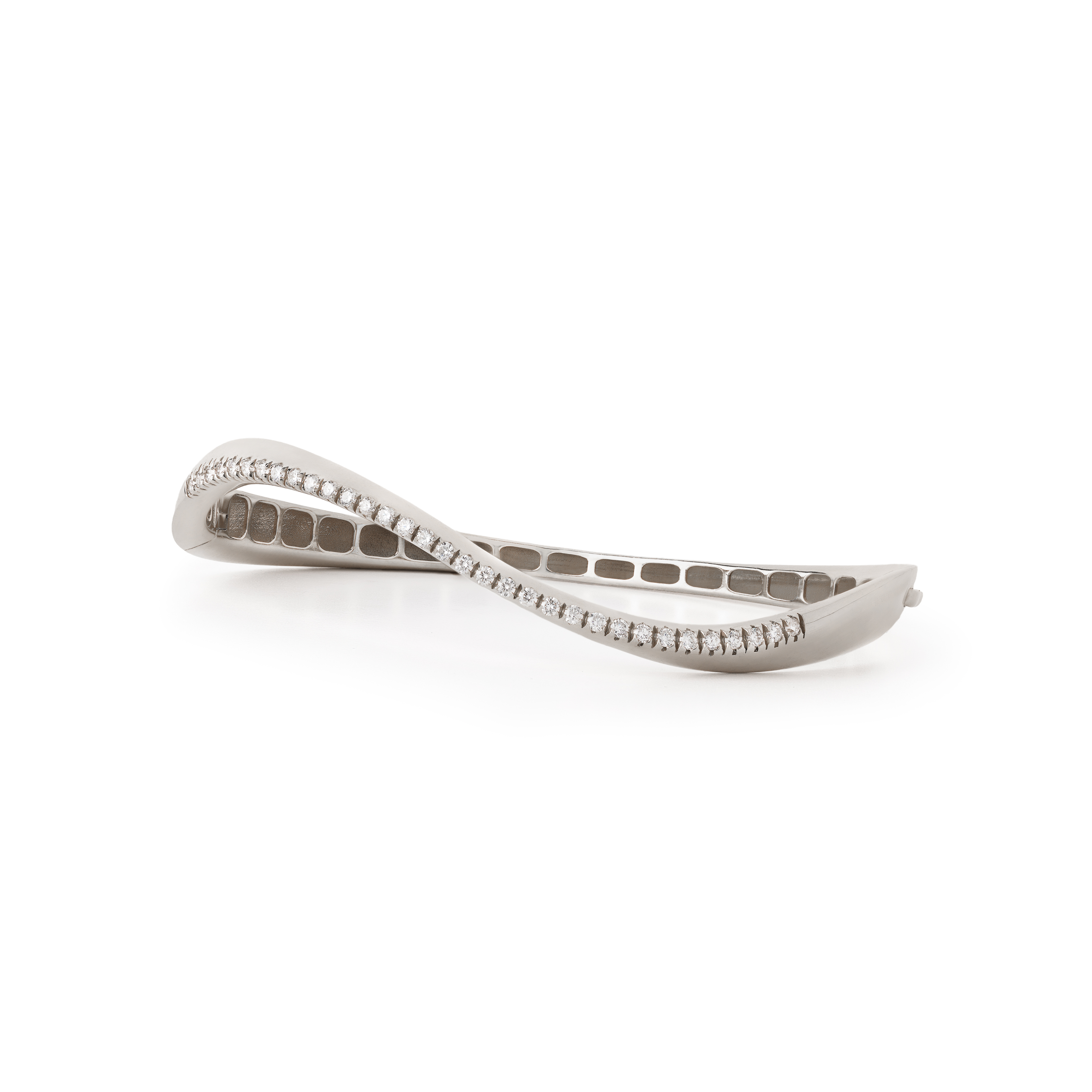 Infinity Wave Diamond Bracelet