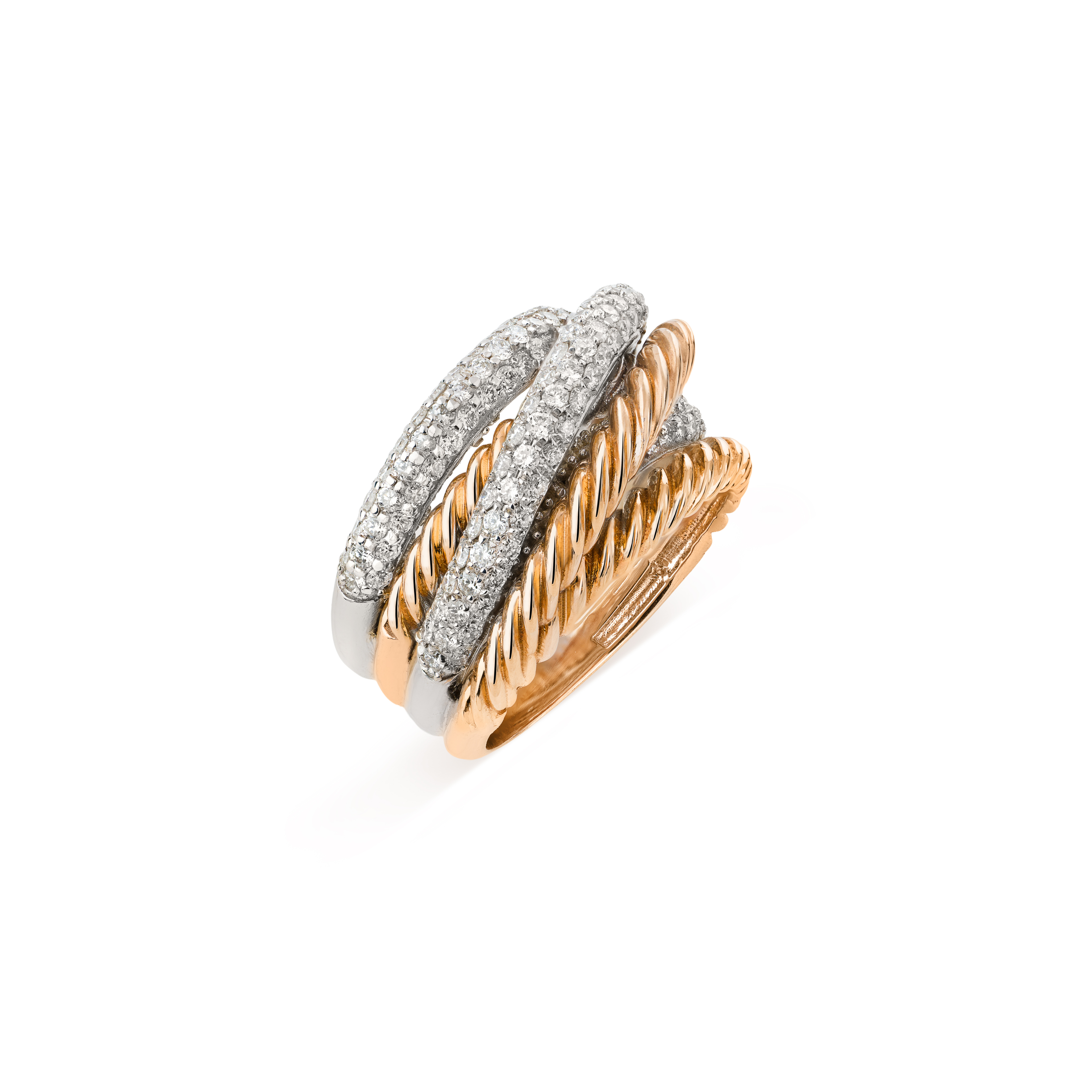 Trinity Luxe Diamond Ring
