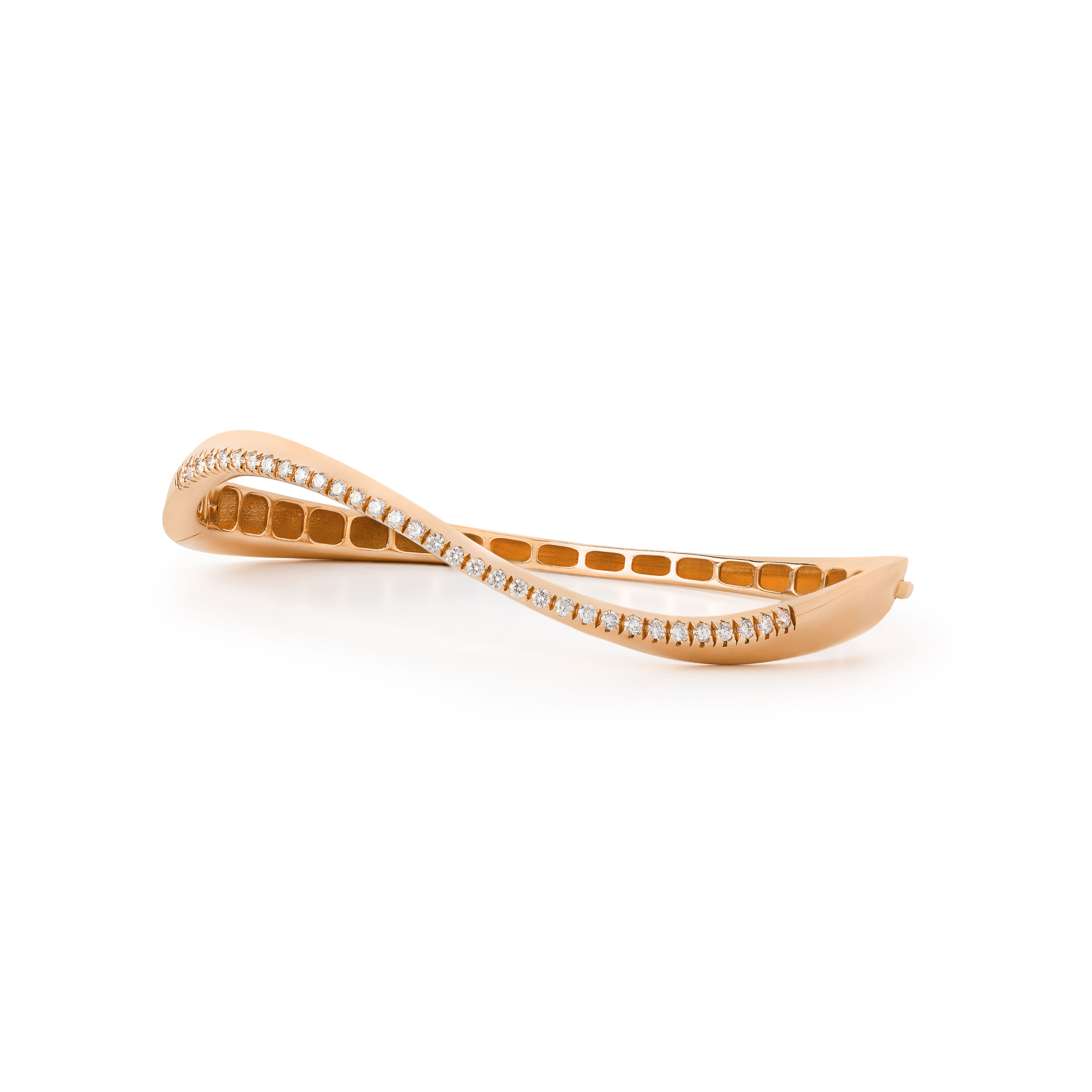 Infinity Wave Diamond Bracelet