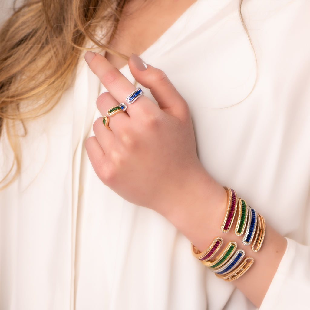 Éclat Bleu Bracelet