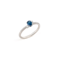 Azure Grace Sapphire Ring