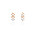 Aurora Lattice Diamond Earrings