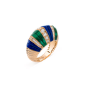 Verde Bleu Icon Ring