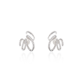 Luna Spiral Diamond Earrings