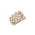 Aurora Lattice Diamond Ring