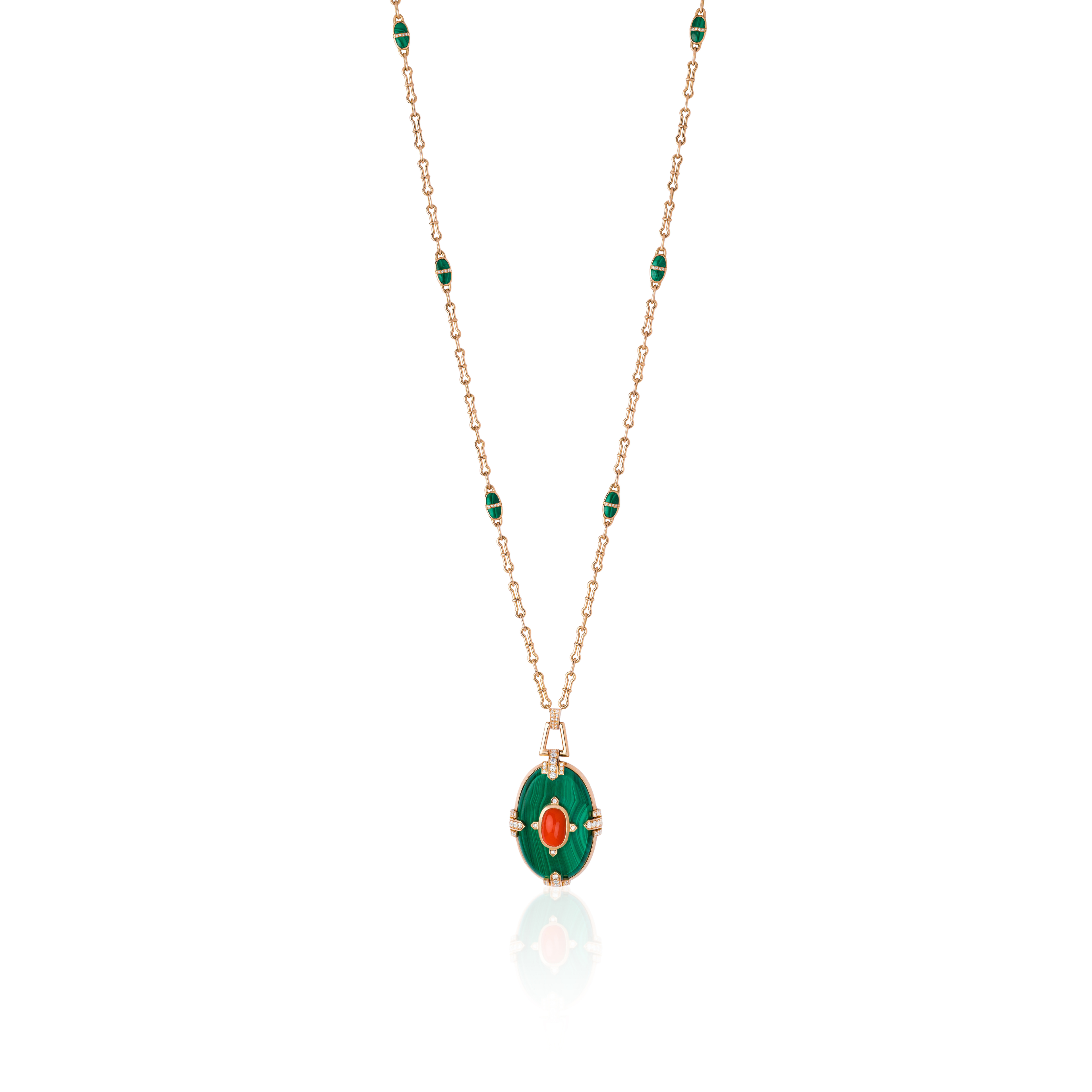 Imperial Verde Pendant Necklace