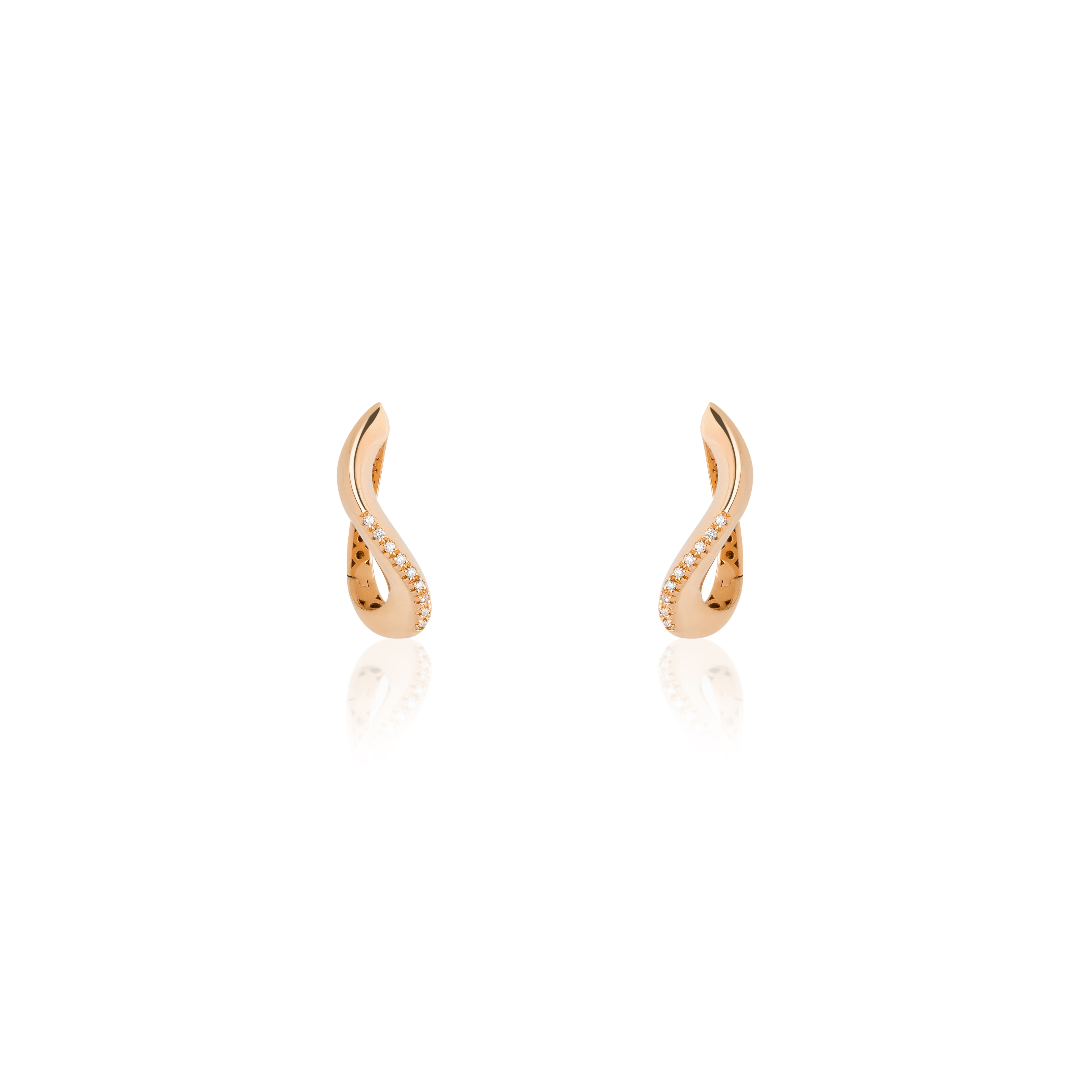 Soft Flame Diamond Studs