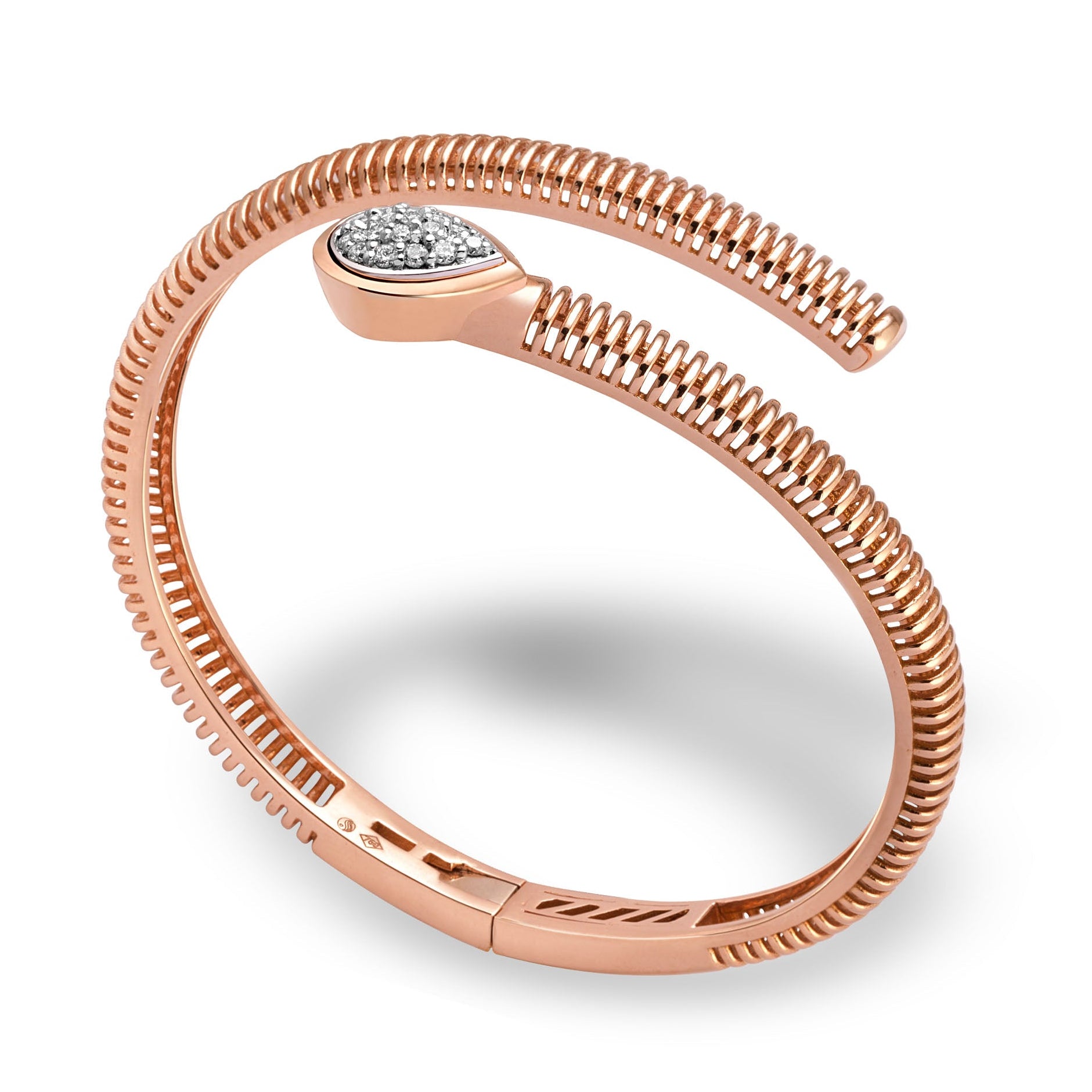 Aurora Spiral Bangle