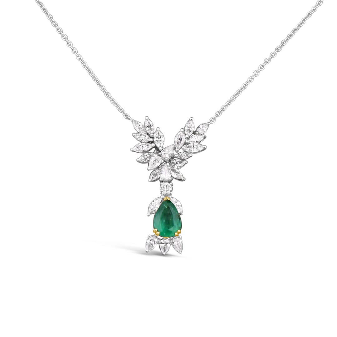 Emerald Aurora Necklace