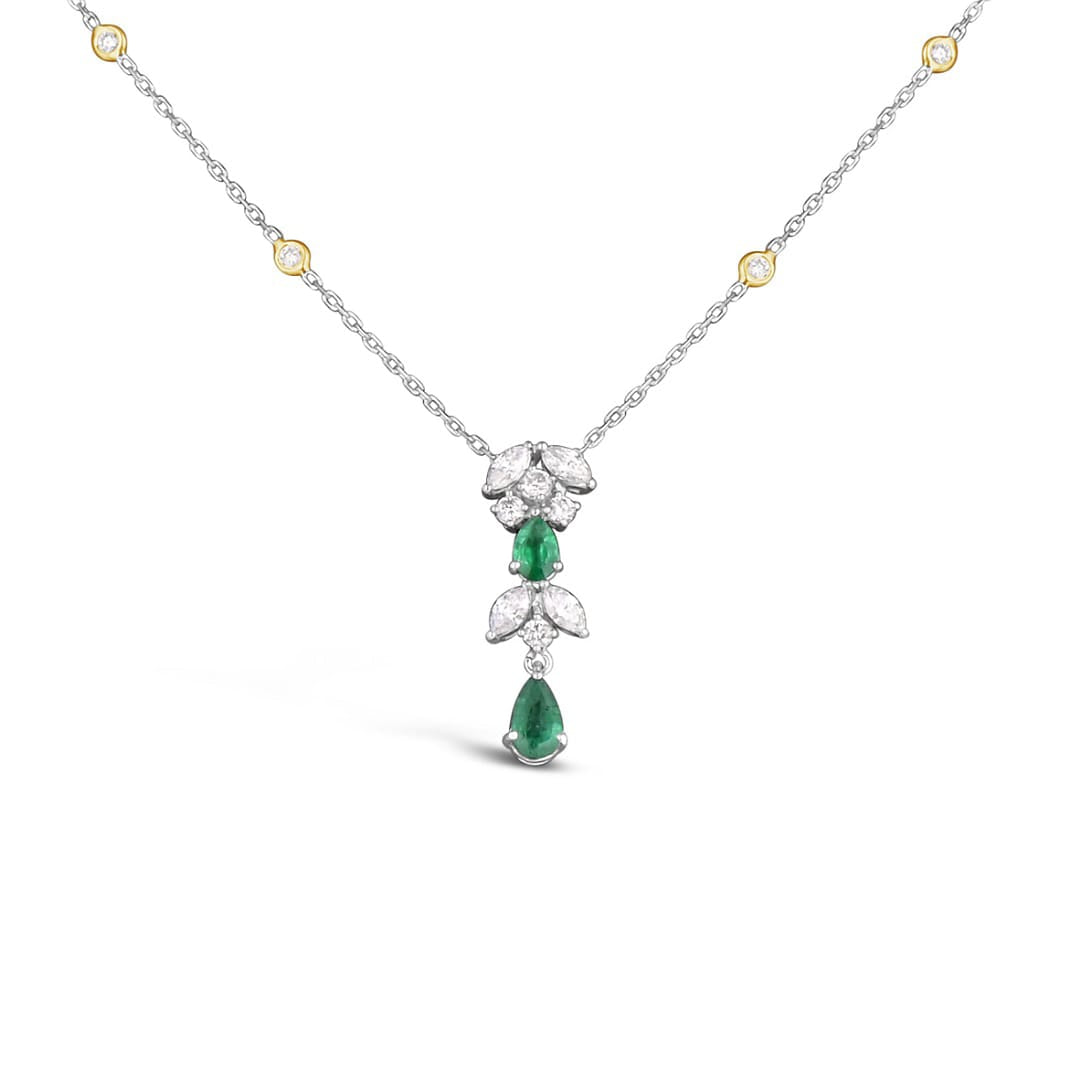 Emeralia Drop Necklace
