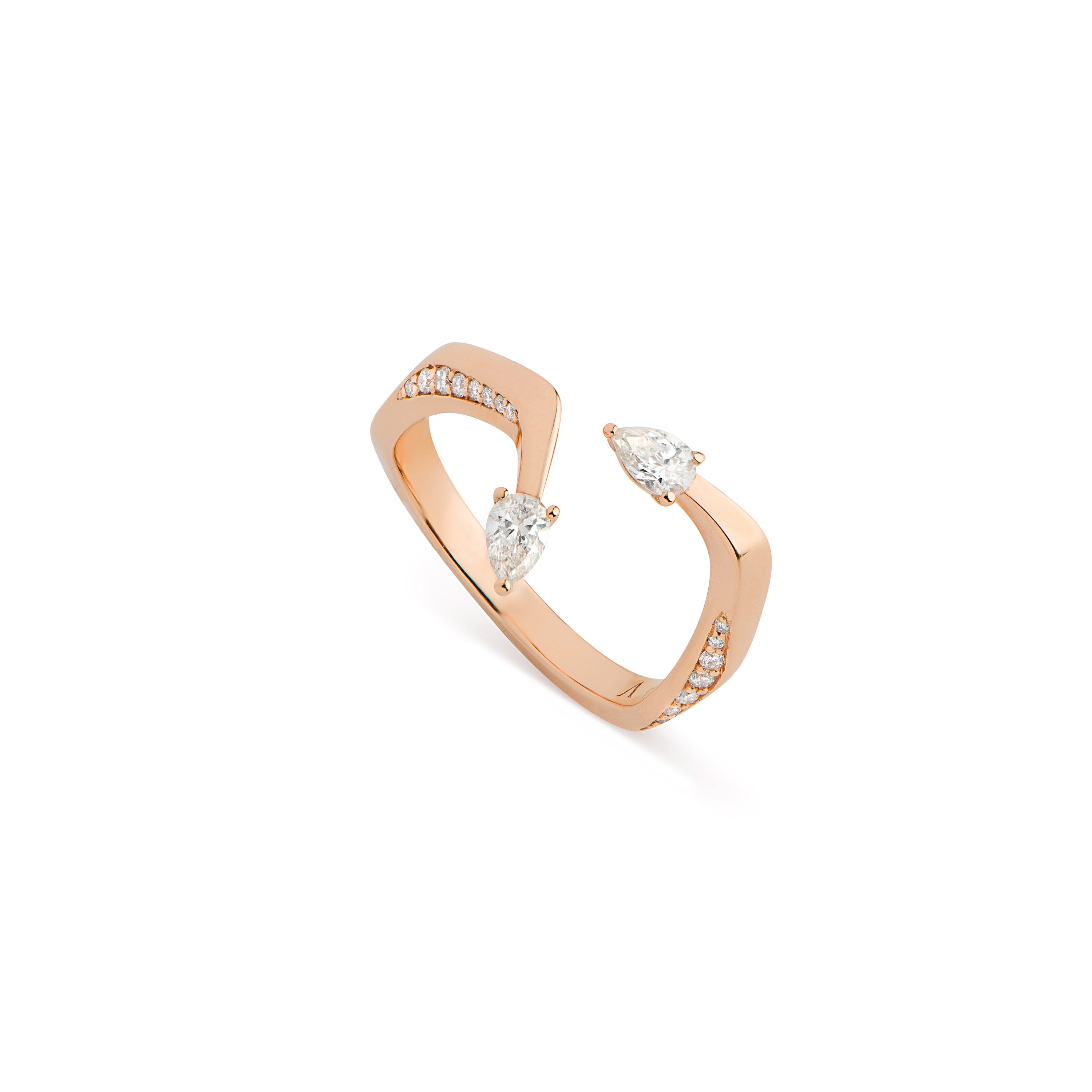 Aurelia Twin Tear Ring