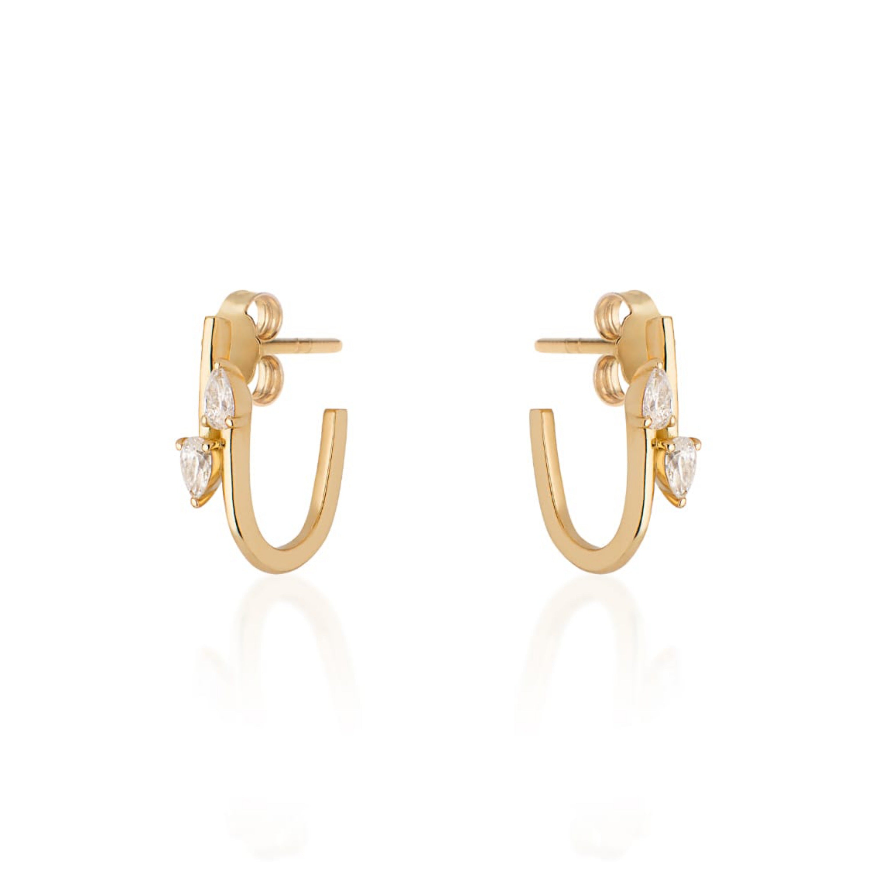 Divina Line Earrings