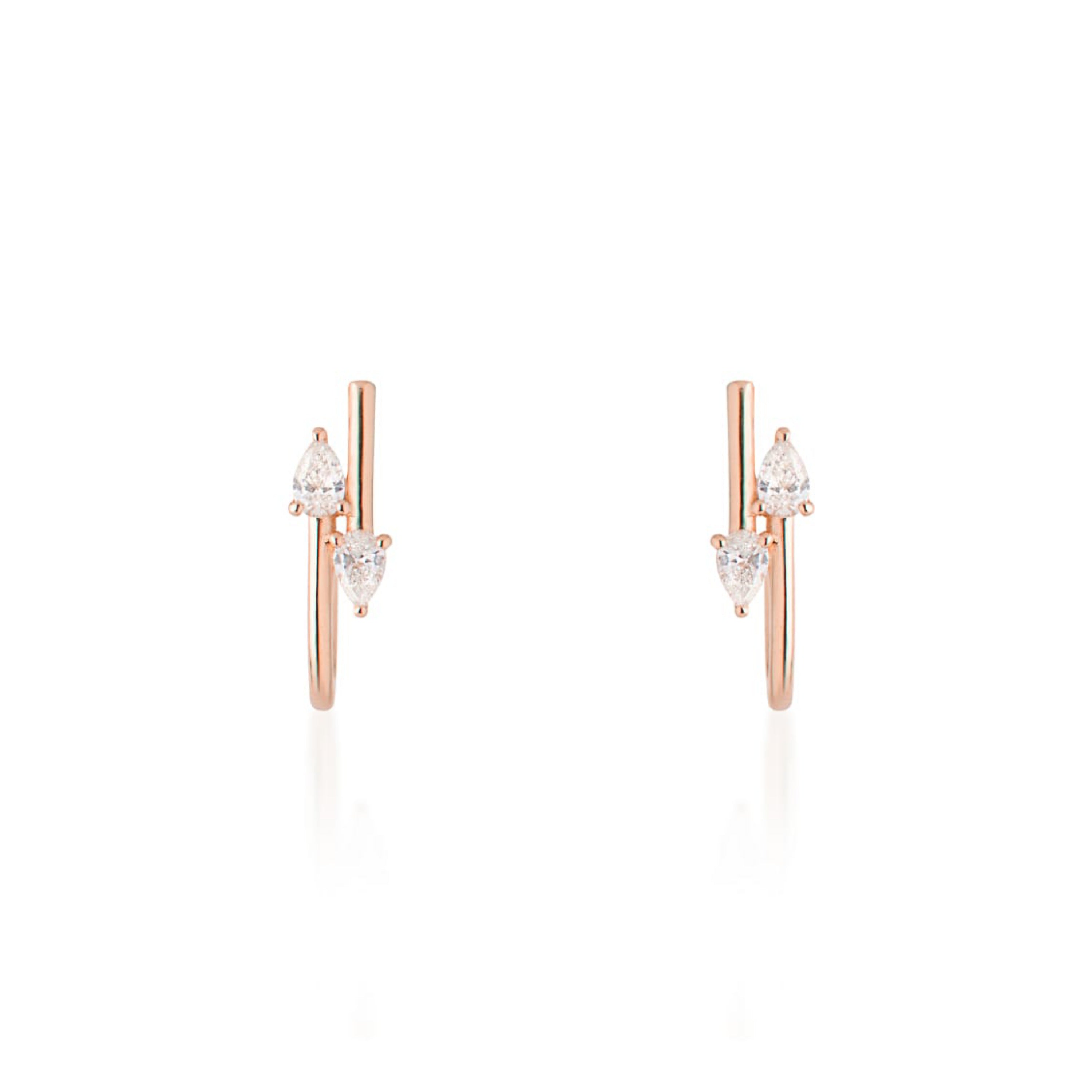 Divina Line Earrings